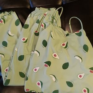 Avocado PJs 2pc